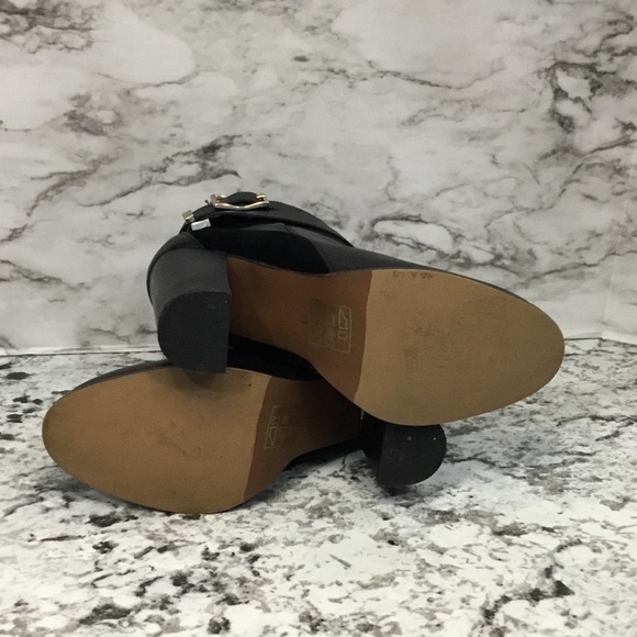 Top Shop Black Ankle Boot Booties - Picture 12 of 13